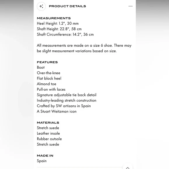 EUC Stuart Weitzman Lowland Boots - Picture 3 of 13